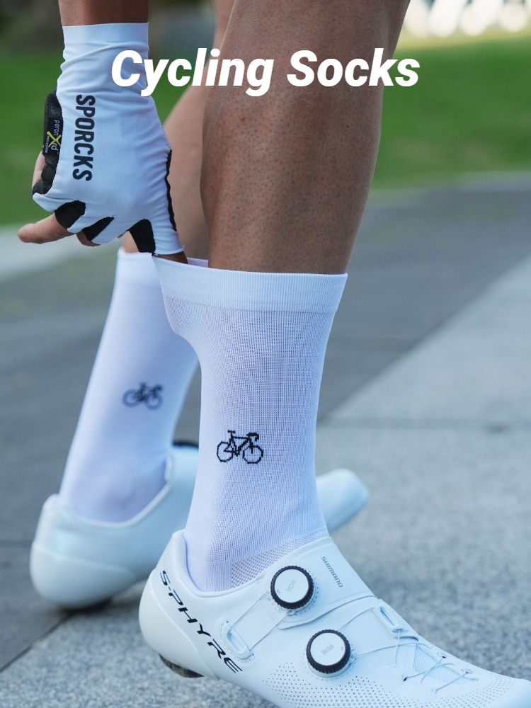 AliExpress Bicycle Pattern Breathable Cycling Socks