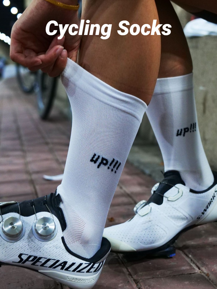 AliExpress Bicycle Pattern Breathable Cycling Socks, view 4