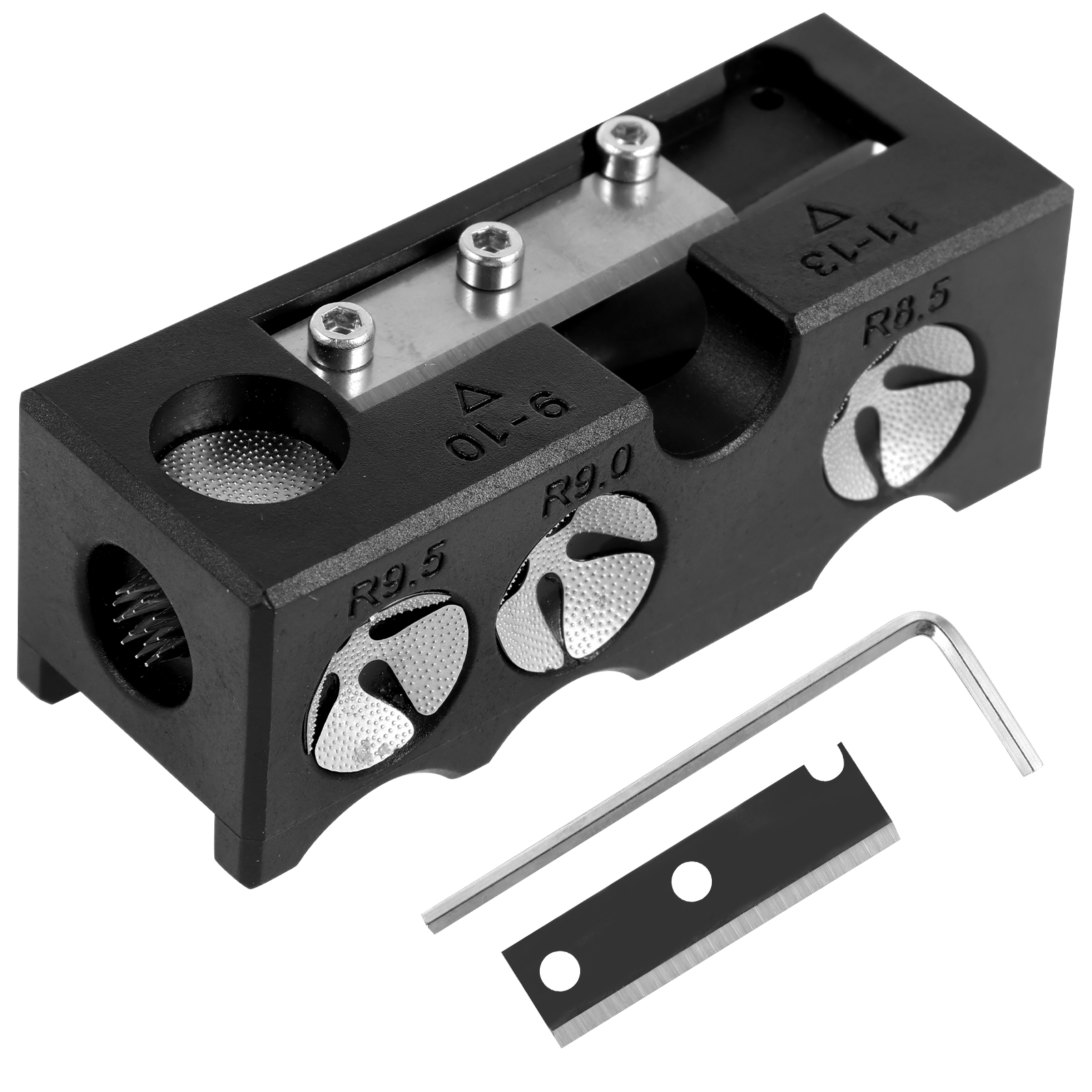 AliExpress Billiard Cue Tip Shaper Professional 11 in 1 Pool Cue Tip Repairer Aluminum Alloy Billiard Stick Tip Repair Tool with Wrench