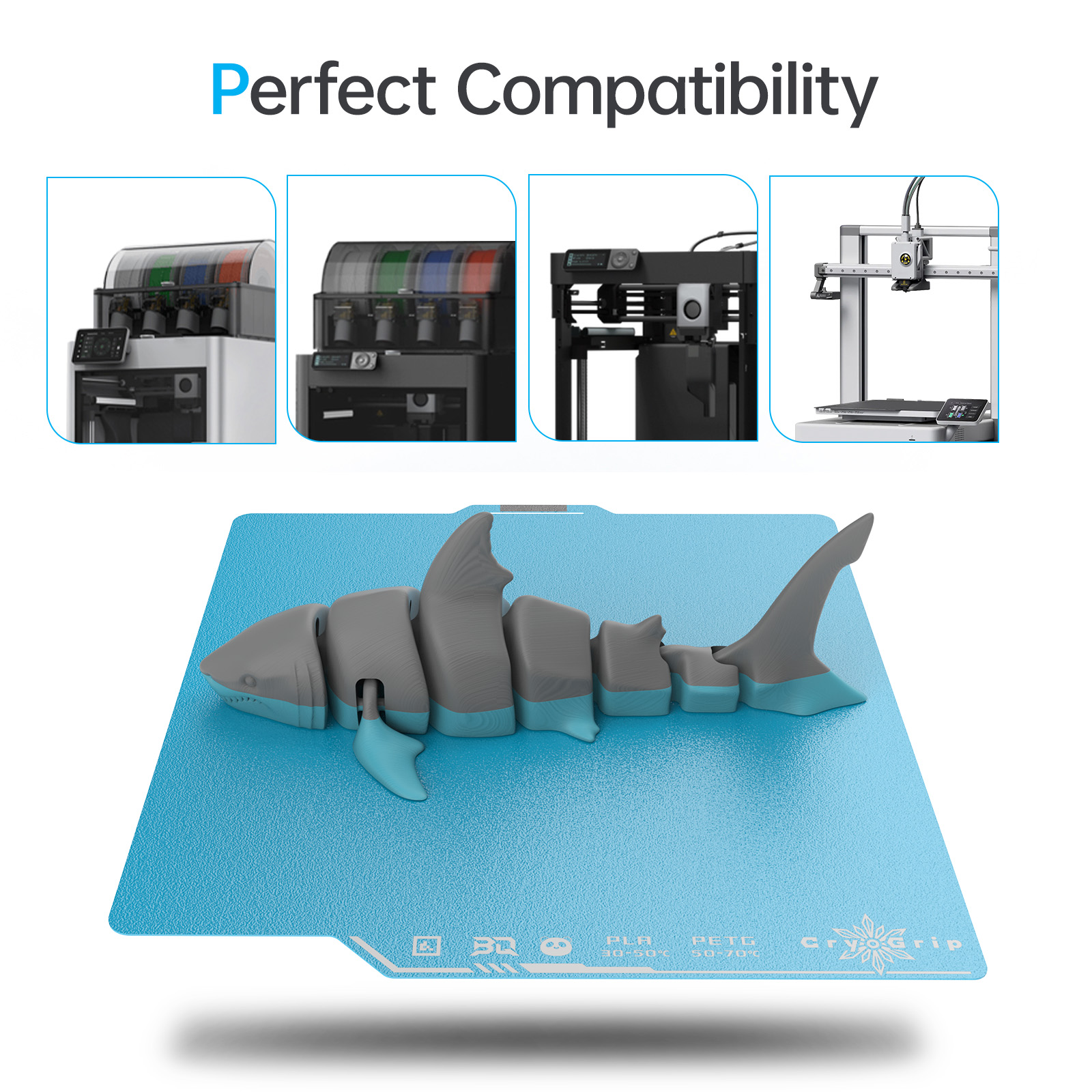 AliExpress BIQU Panda CryoGrip Pro Spring Steel Build Plate, view 5