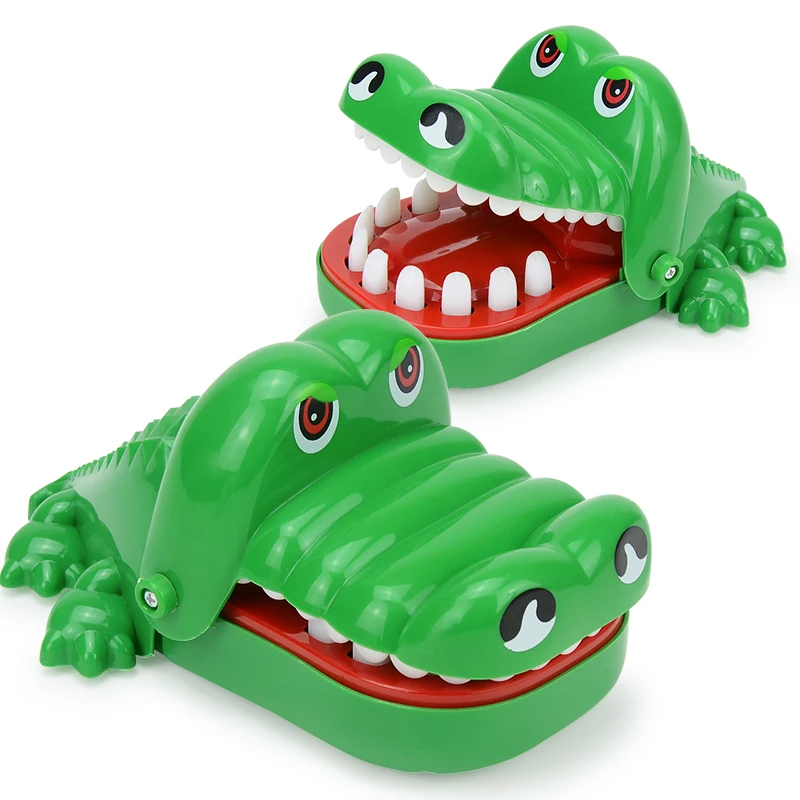 AliExpress Bite hand crocodile children's toy stress relief toy Bite hand toy parent-child interactive party prank toy, view 3
