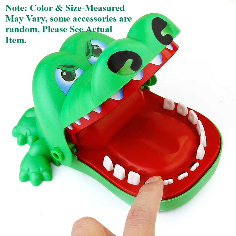 AliExpress Bite hand crocodile children's toy stress relief toy Bite hand toy parent-child interactive party prank toy, view 6