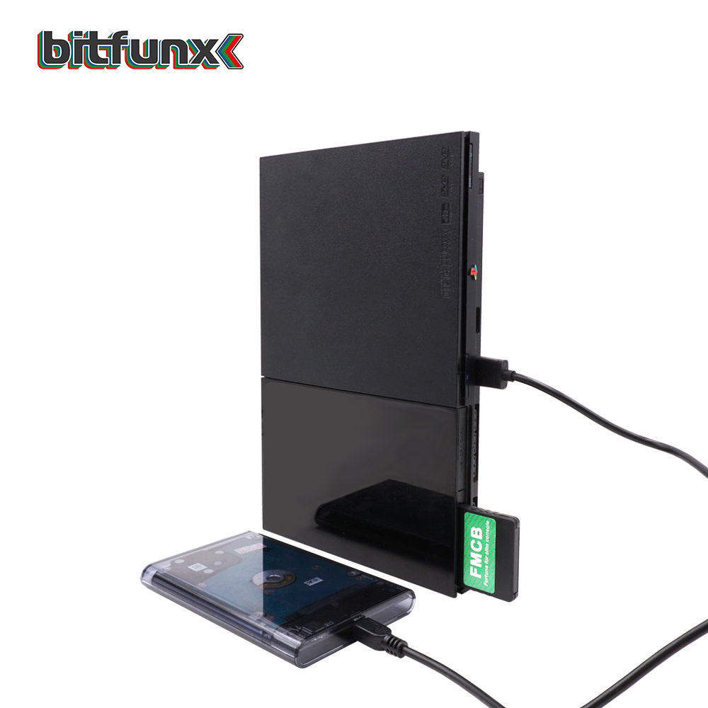 AliExpress Bitfunx Fortuna FMCB Free McBoot Memory Card for Sony Playstation2 PS2 Slim Game Console, view 3