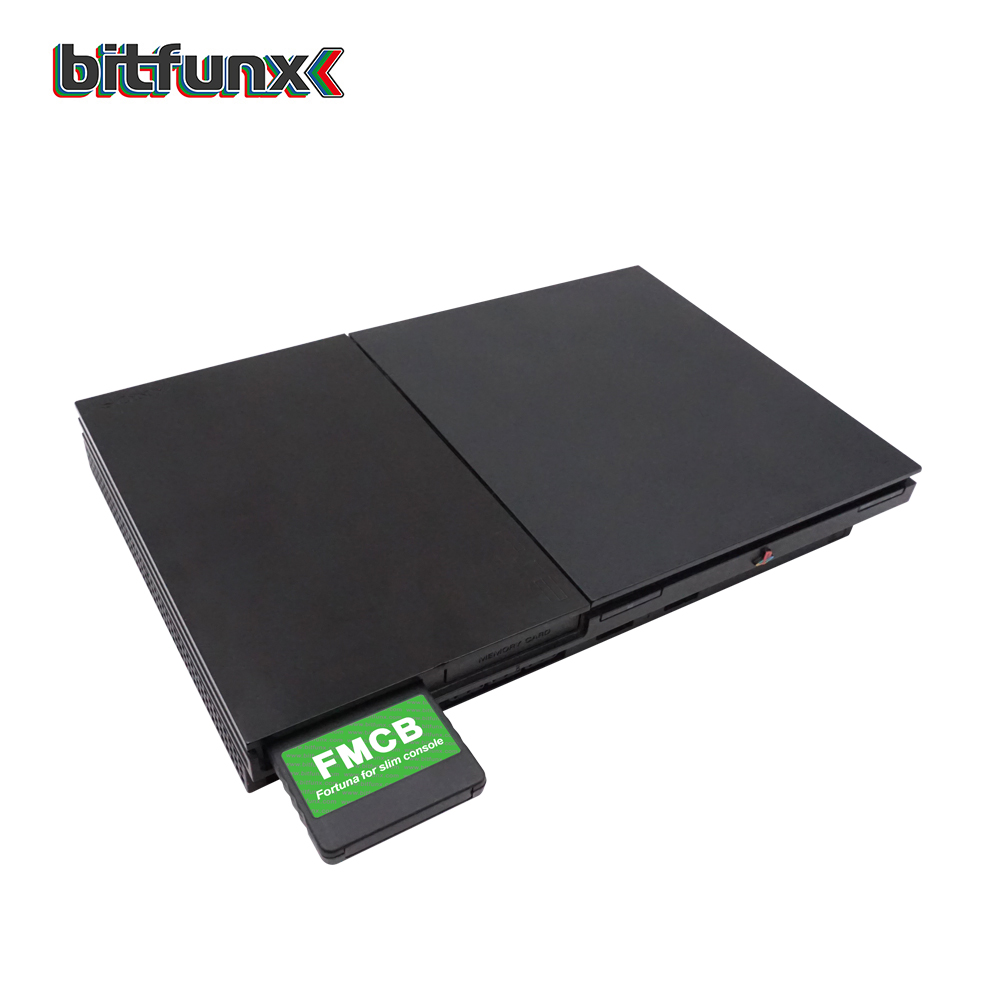 AliExpress Bitfunx Fortuna FMCB Free McBoot Memory Card for Sony Playstation2 PS2 Slim Game Console, view 4