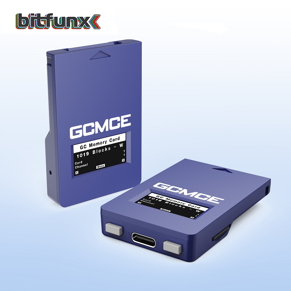AliExpress Bitfunx GCMCE FlipperMCE Memory card Reader Adapter for Store Saves for NGC GameCube Wii (RVL-001) Game Console