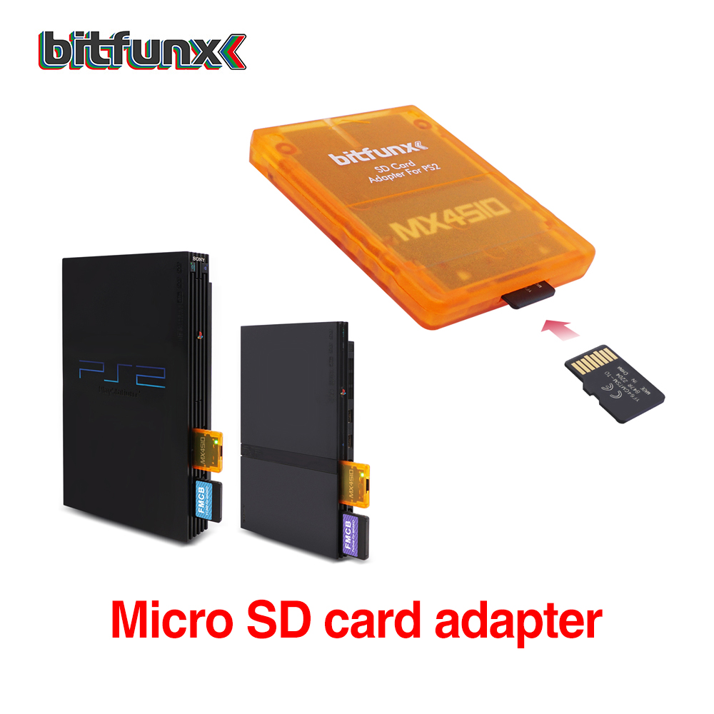 AliExpress Bitfunx MX4SIO SIO2SD SD/TF Card Adapter Game Reader for PS2 Playstation2 Game Console, view 3