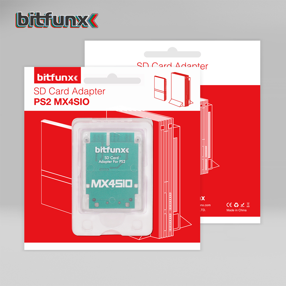 AliExpress Bitfunx MX4SIO SIO2SD SD/TF Card Adapter Game Reader for PS2 Playstation2 Game Console, view 5