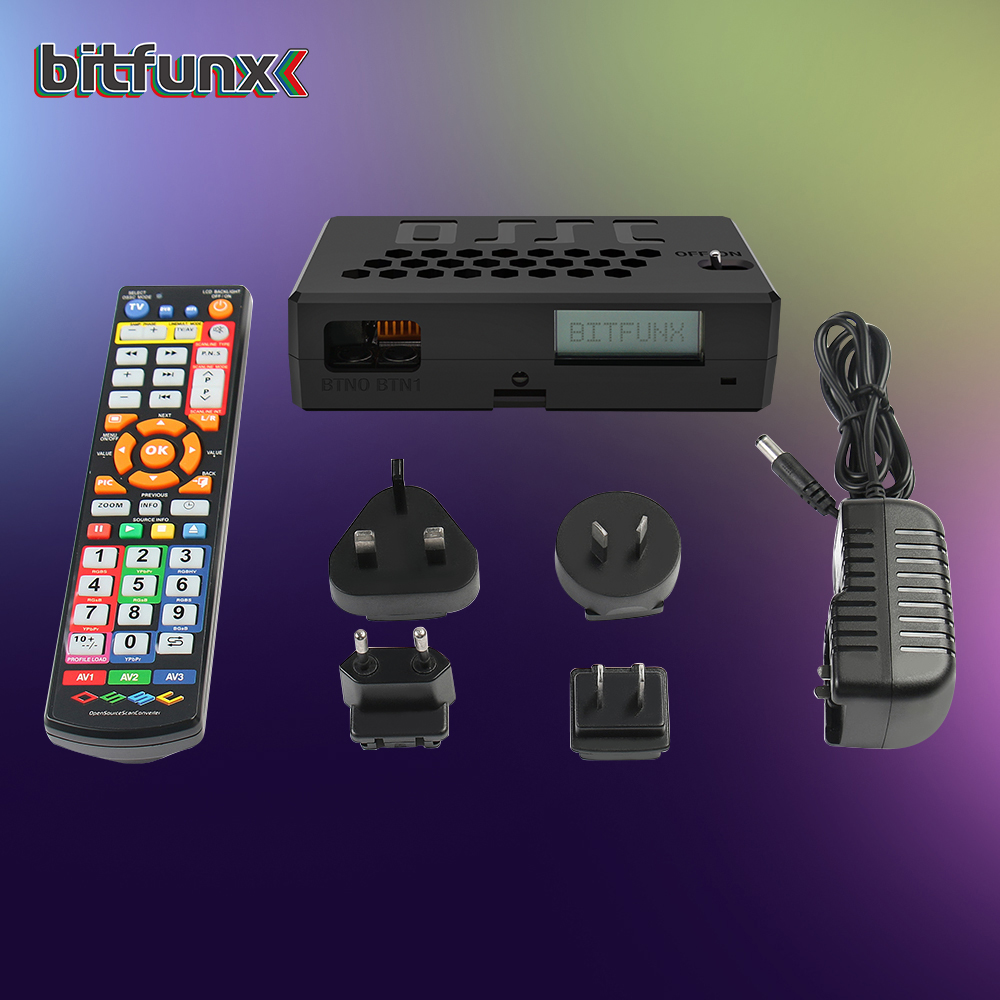 AliExpress Bitfunx OSSC HW V1.8 Open Source Scan Converter HDMI™ Adapter for PS2 SEGA Saturn Nintendo64 Gamecube MD Retro Game Consoles