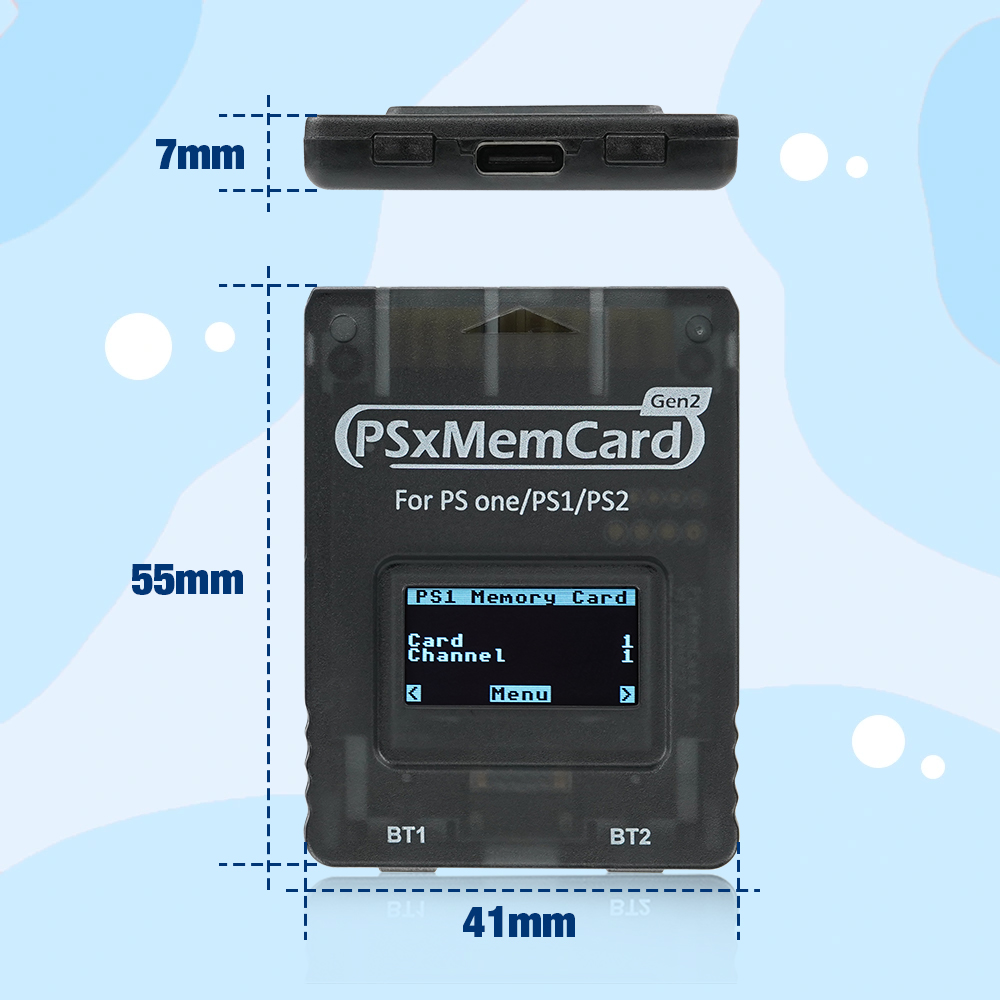 AliExpress BitFunx PSxMemCard Gen2 SD2PSX Memory Card For PS1/PS2 SD Card Reader Card Adapter For PS One Game Console Save Data Game Card, view 3