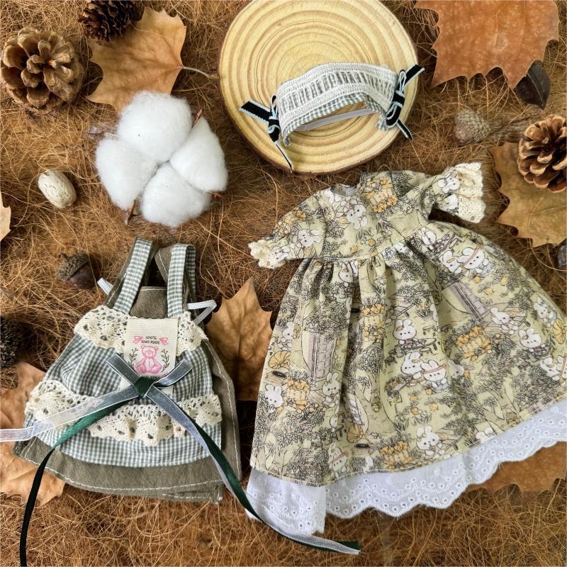 AliExpress BJD Doll Clothes 30cm 1/6 Scale Winter Dress and Cute Hat Accessories for Girl's Gift Outfit, view 2