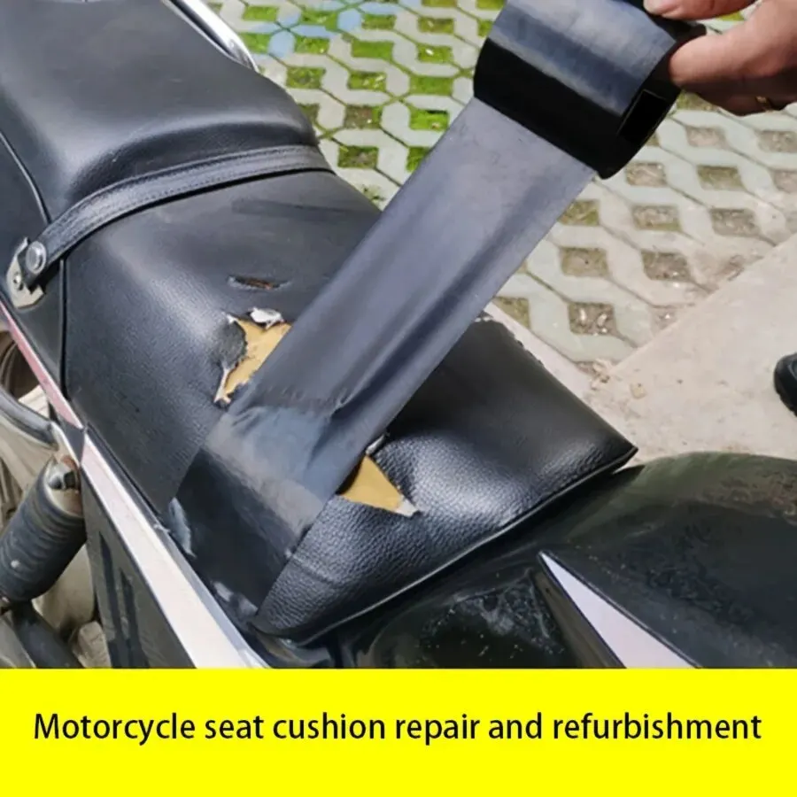 AliExpress Black Cloth-based Tape for Leather Repair - Wear-resistant, Suitable for Cushion, Seat Sofa Leak & Damage Repair