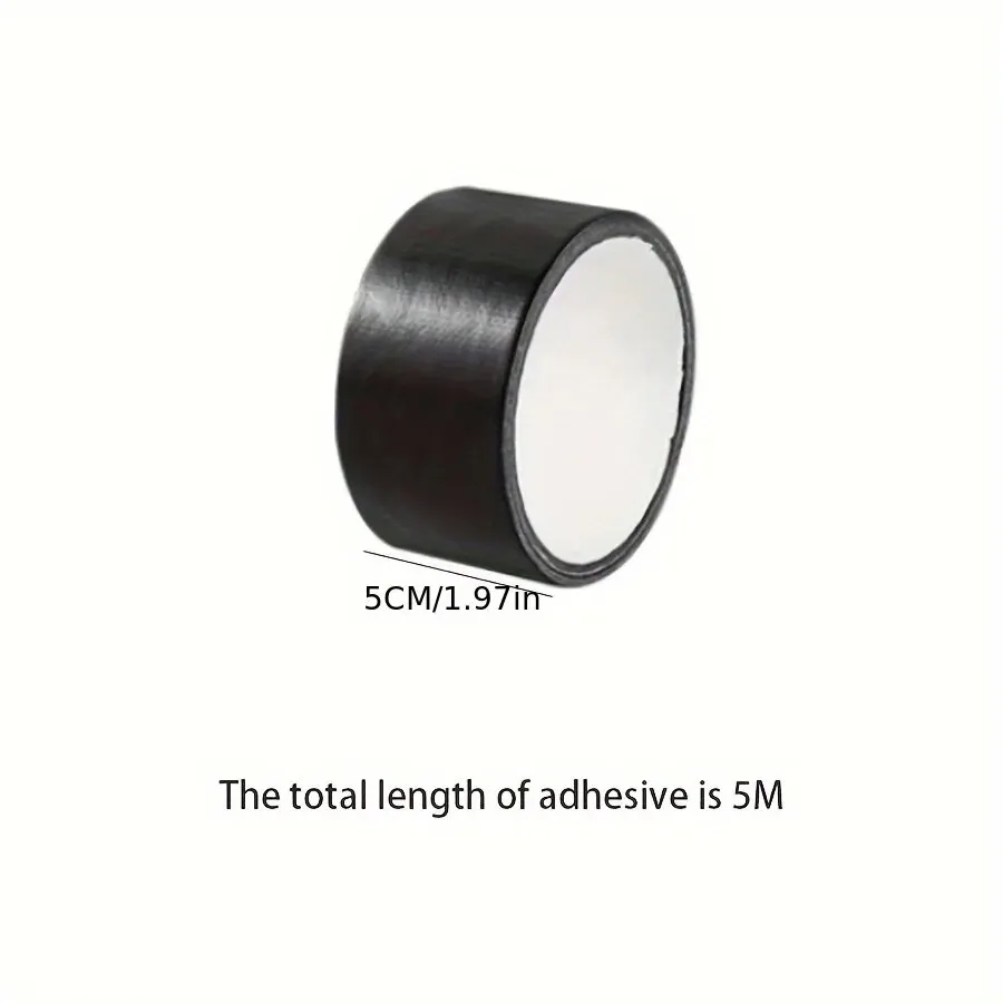 AliExpress Black Cloth-based Tape for Leather Repair - Wear-resistant, Suitable for Cushion, Seat Sofa Leak & Damage Repair, view 6
