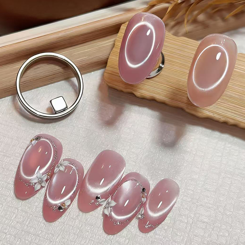 AliExpress Black Hole Cat Eye Nail Magnet Ring, view 3