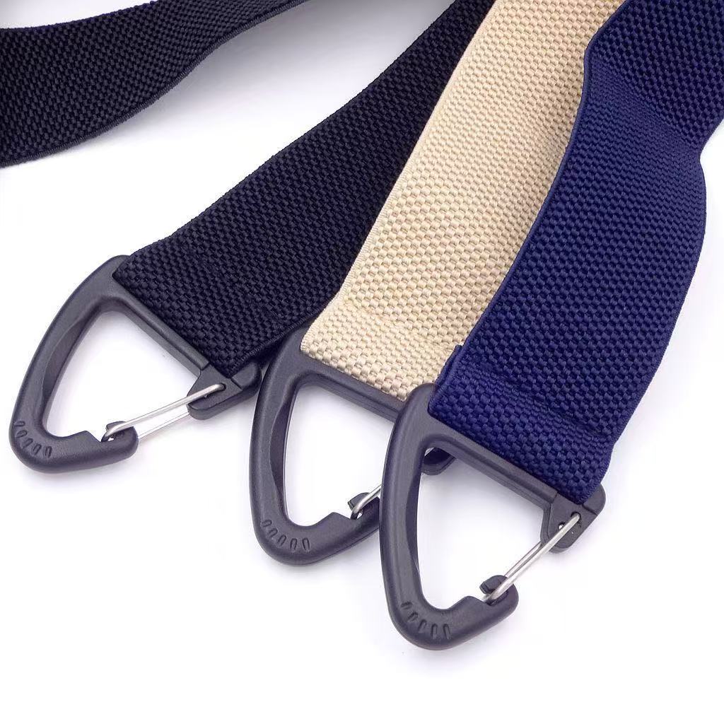AliExpress Black Elastic Adjustable Men's Suspenders, view 5