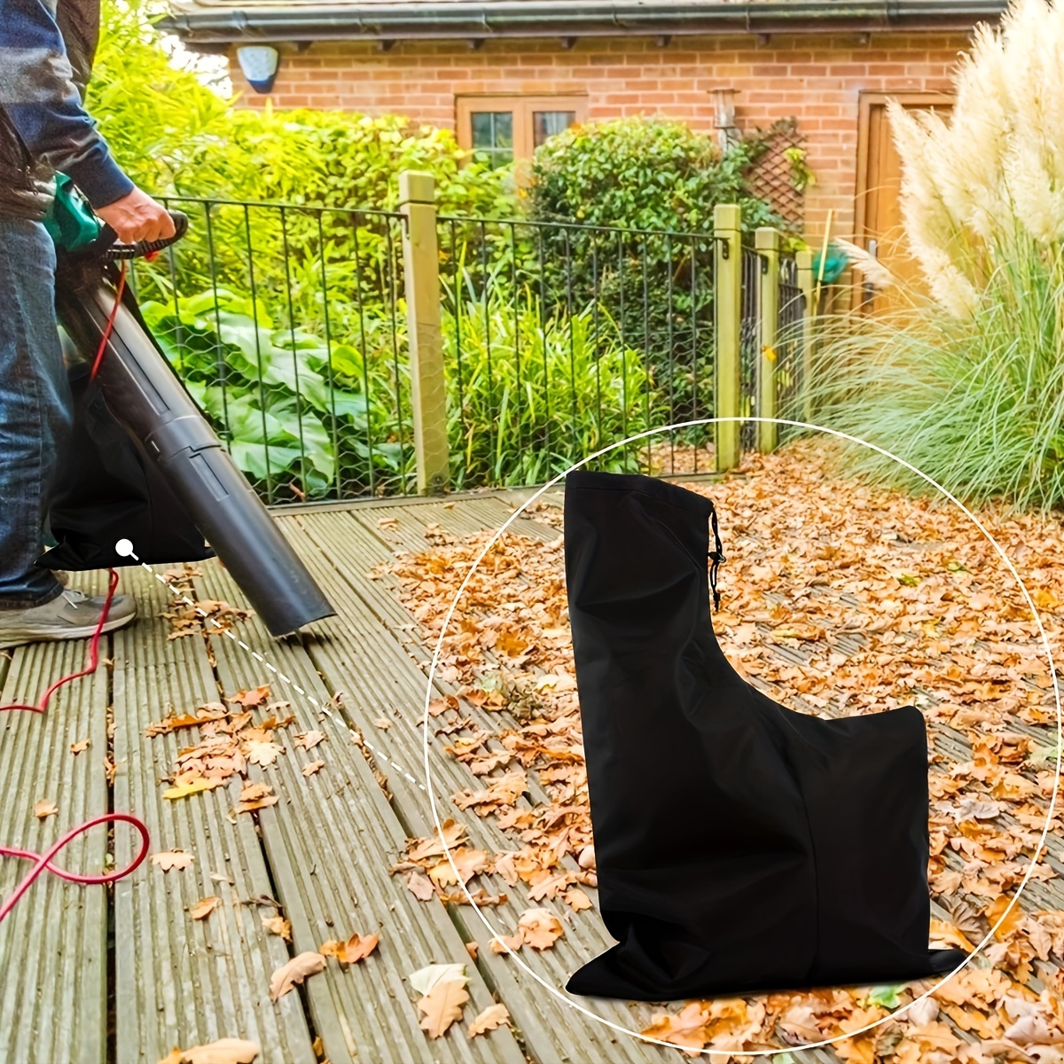 AliExpress Drawstring Storage Bag for Cordless Leaf Blower, view 5
