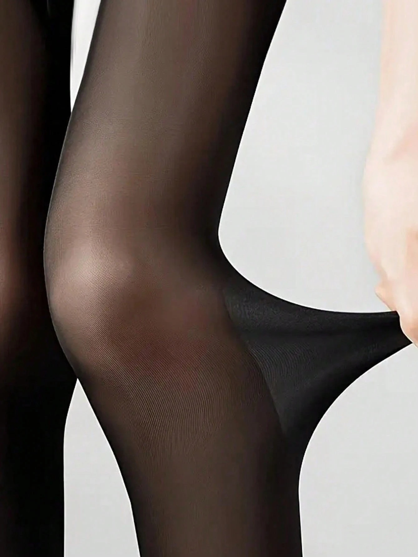 AliExpress Black Sheer Pantyhose for Work Invisible Snag-Resistant Tights for Women Professional Durable Everyday Commute Stockings, view 4