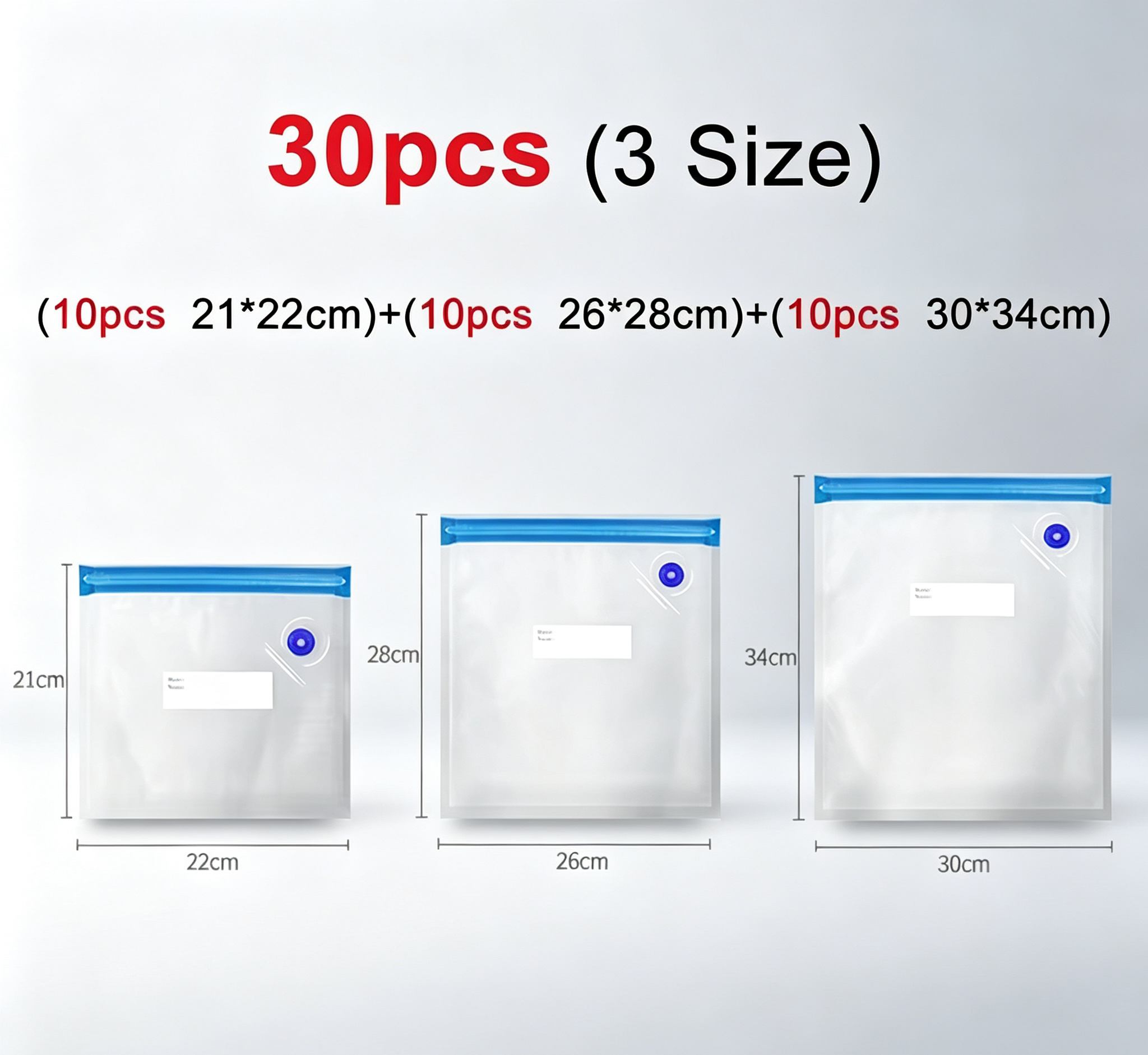 AliExpress BPA Free Reusable Vacuum Food Storage Bags, Vacuum Sealer Packaging Bags for Food Fresh Keeping, view 2
