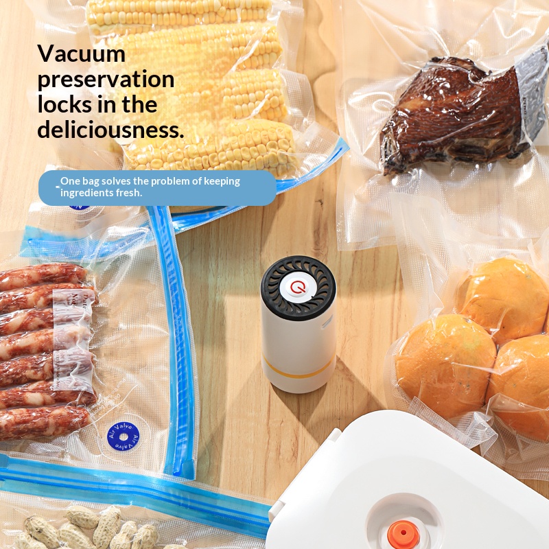 AliExpress BPA Free Reusable Vacuum Food Storage Bags, Vacuum Sealer Packaging Bags for Food Fresh Keeping, view 5