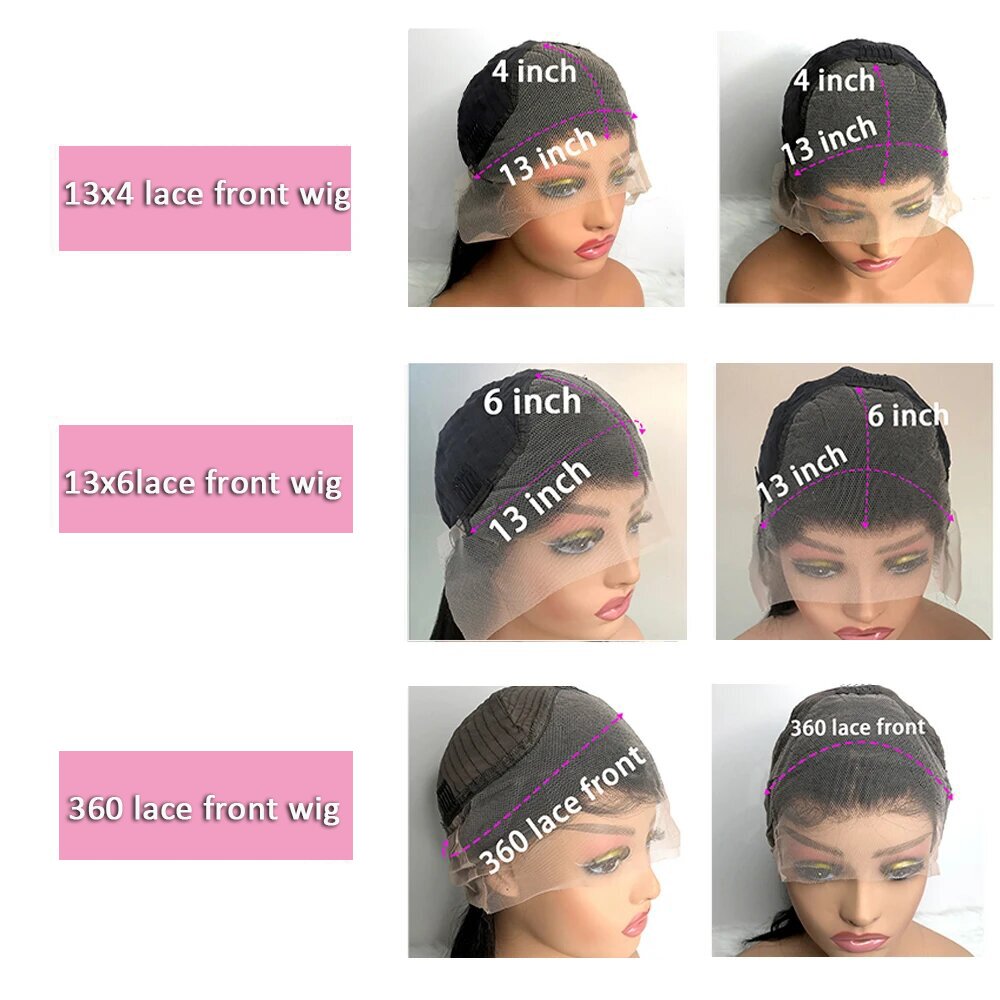 AliExpress Brazilian Natural Body Wave Virgin Human Hair Wig HD Lace Frontal Closure 360 Wig 13x4 13x6 5x5 180% 200% Density 16-40 Inch Pre Bleached Knots, view 5