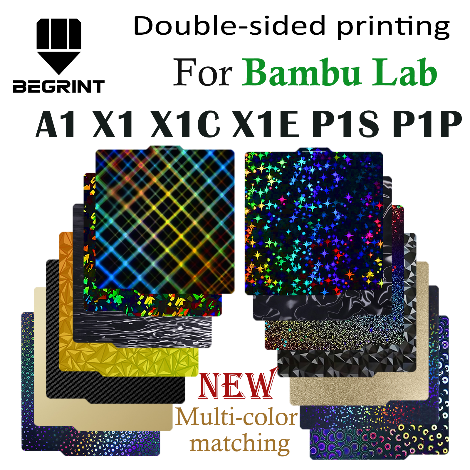 AliExpress Smooth Spring Steel Build Plate for Bambu Lab
