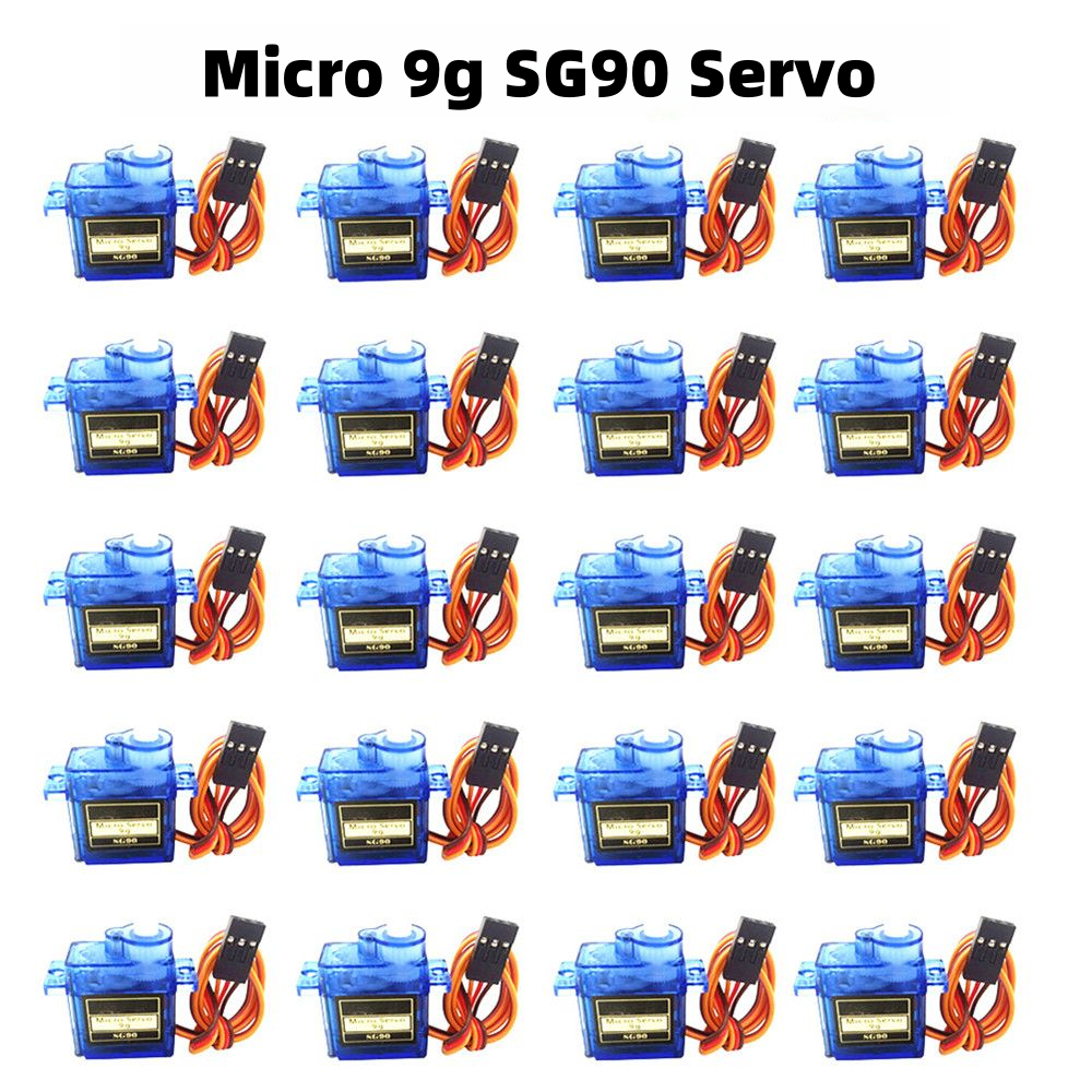 AliExpress Bulk Pack 5/10/20pcs SG90 Micro Servo Motors 9g Load 180/360 Degree Rotation Mount Kit for RC Cars Airplanes Arduino UNO DIY