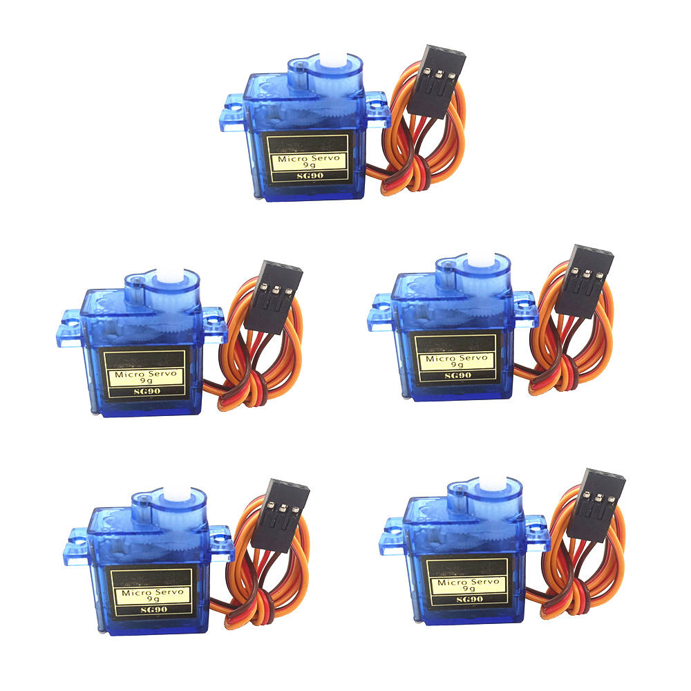 AliExpress Bulk Pack 5/10/20pcs SG90 Micro Servo Motors 9g Load 180/360 Degree Rotation Mount Kit for RC Cars Airplanes Arduino UNO DIY, view 3