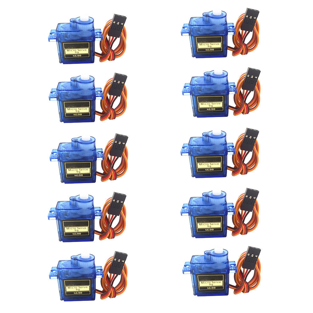 AliExpress Bulk Pack 5/10/20pcs SG90 Micro Servo Motors 9g Load 180/360 Degree Rotation Mount Kit for RC Cars Airplanes Arduino UNO DIY, view 4