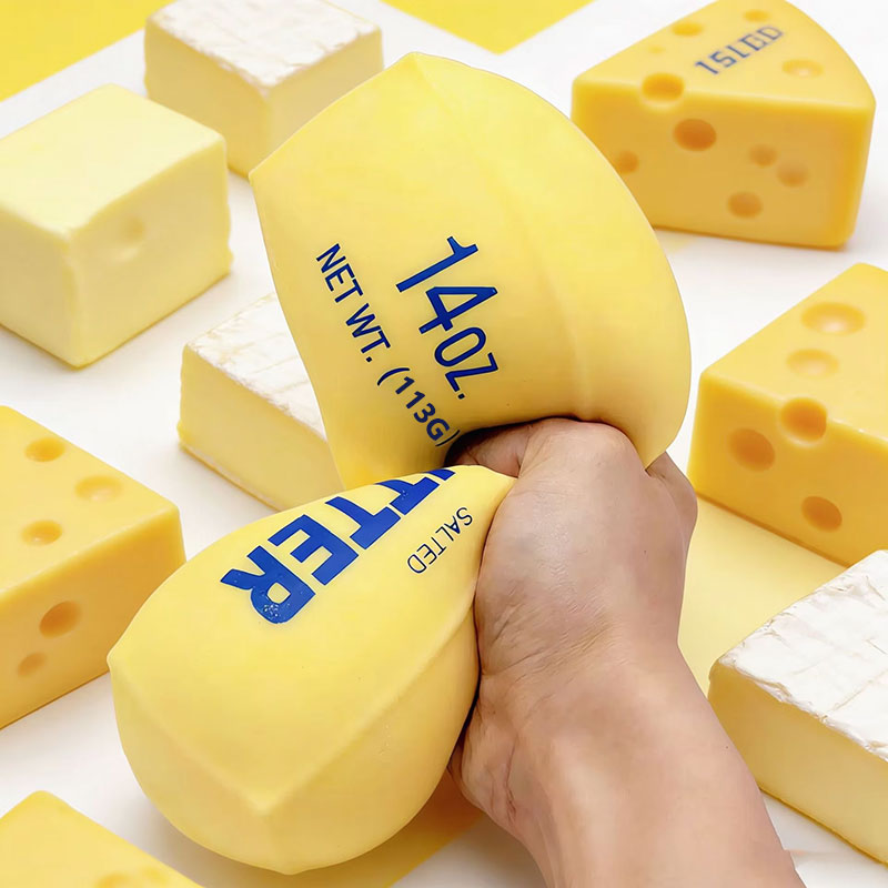 AliExpress Butter Stick Milk Strip Squishy Toy Slow Rebound Soft Squeeze Stress Relief Toy, view 2