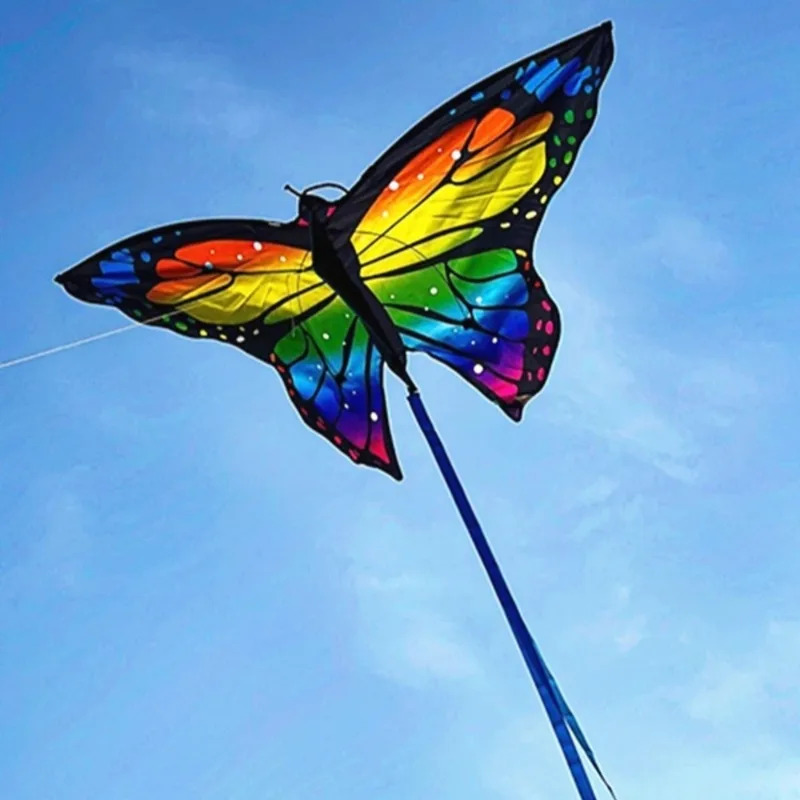 AliExpress Butterfly Kite Steering Beautiful Butterfly 1.45m Kite Air Bounce with Kite Line Children's Kite Outdoor Sports