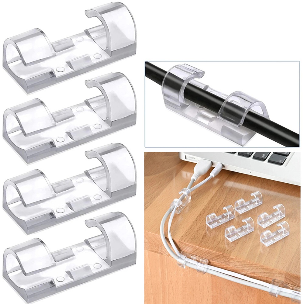 AliExpress Self-Adhesive Cable Clips for Home and Car