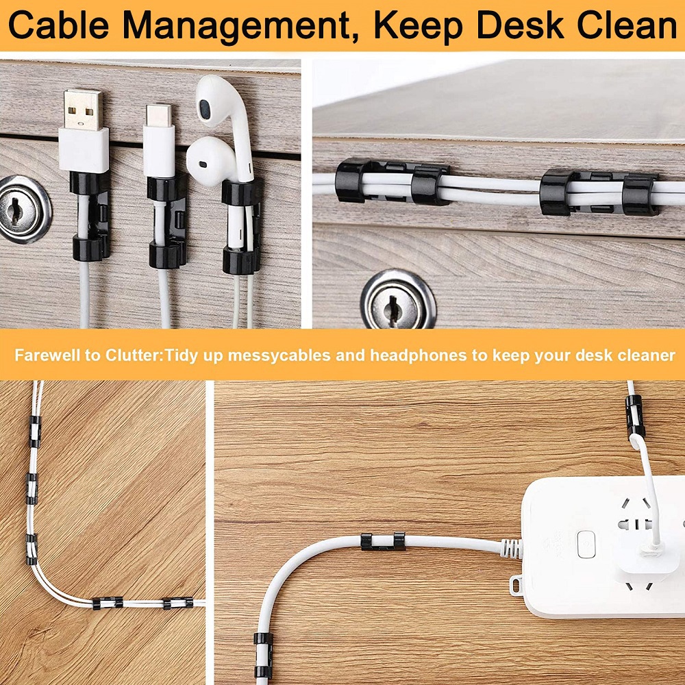 AliExpress Self-Adhesive Cable Clips for Home and Car, view 2