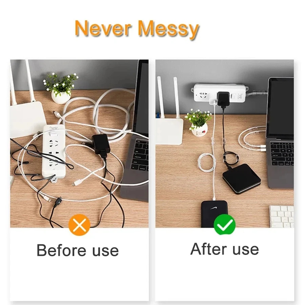 AliExpress Self-Adhesive Cable Clips for Home and Car, view 3