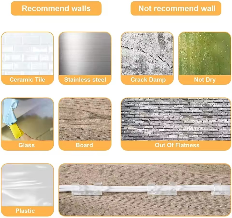 AliExpress Self-Adhesive Cable Clips for Home and Car, view 6