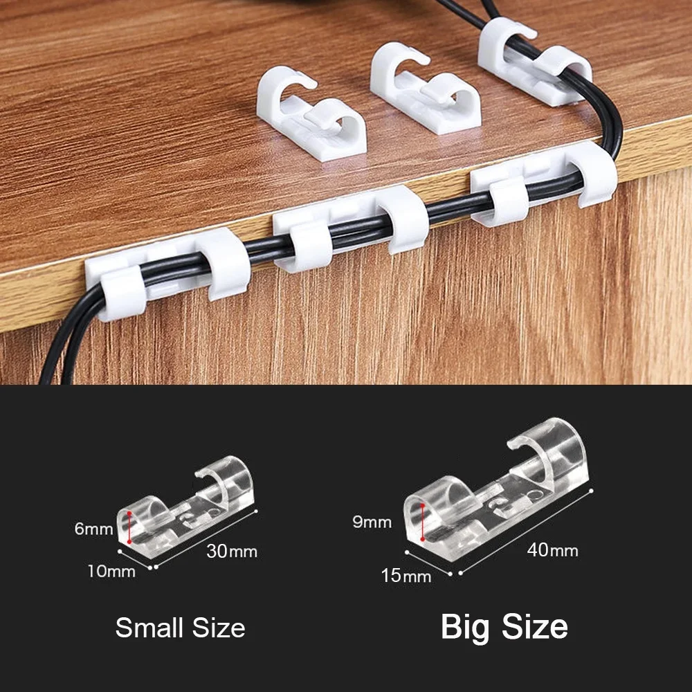 AliExpress Self-Adhesive Cable Clips Organizer, view 2