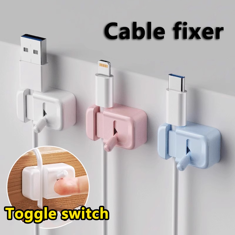 AliExpress No-Drill Desk Edge Cable Management Clip, view 5