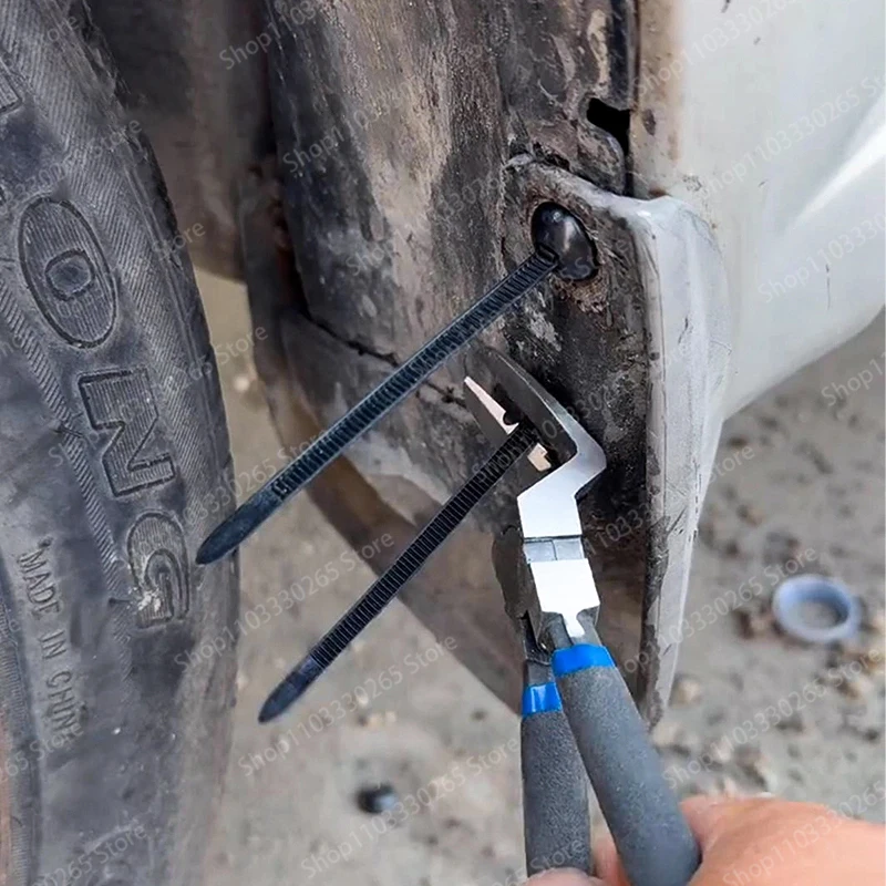 AliExpress Cable tie buckle fixed through the core nail cable tie buckle mudguard fender inner lining trunk buckle