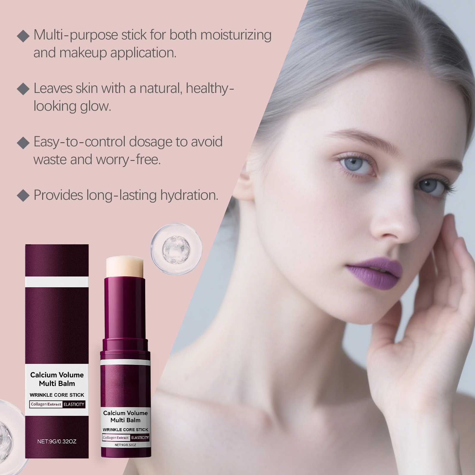 AliExpress Calcium and Collagen Firming Multi Balm Stick, view 2