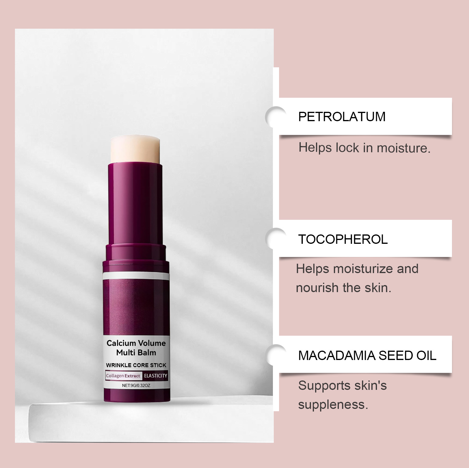 AliExpress Calcium and Collagen Firming Multi Balm Stick, view 3