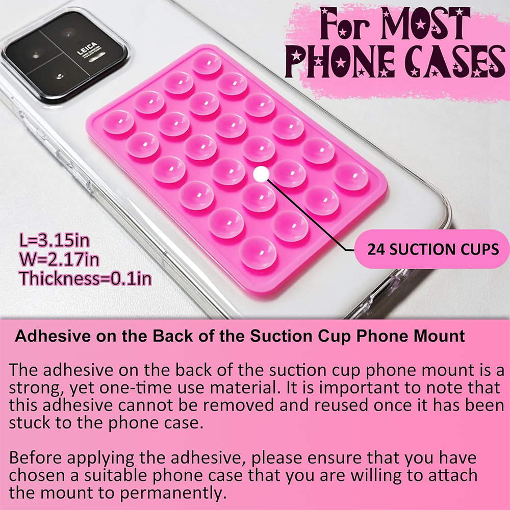 AliExpress Candy Color Silicone Suction Phone Mount, view 5