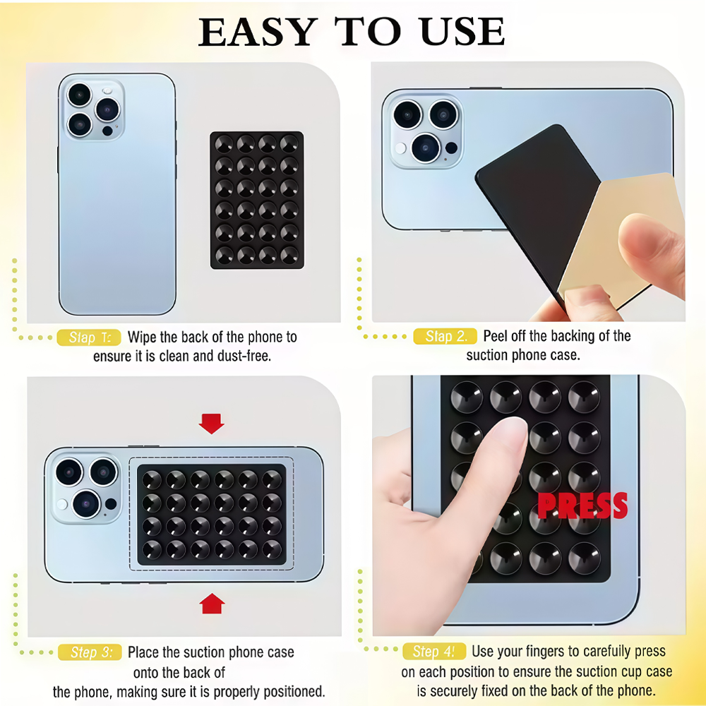 AliExpress Candy Color Silicone Suction Phone Mount, view 6