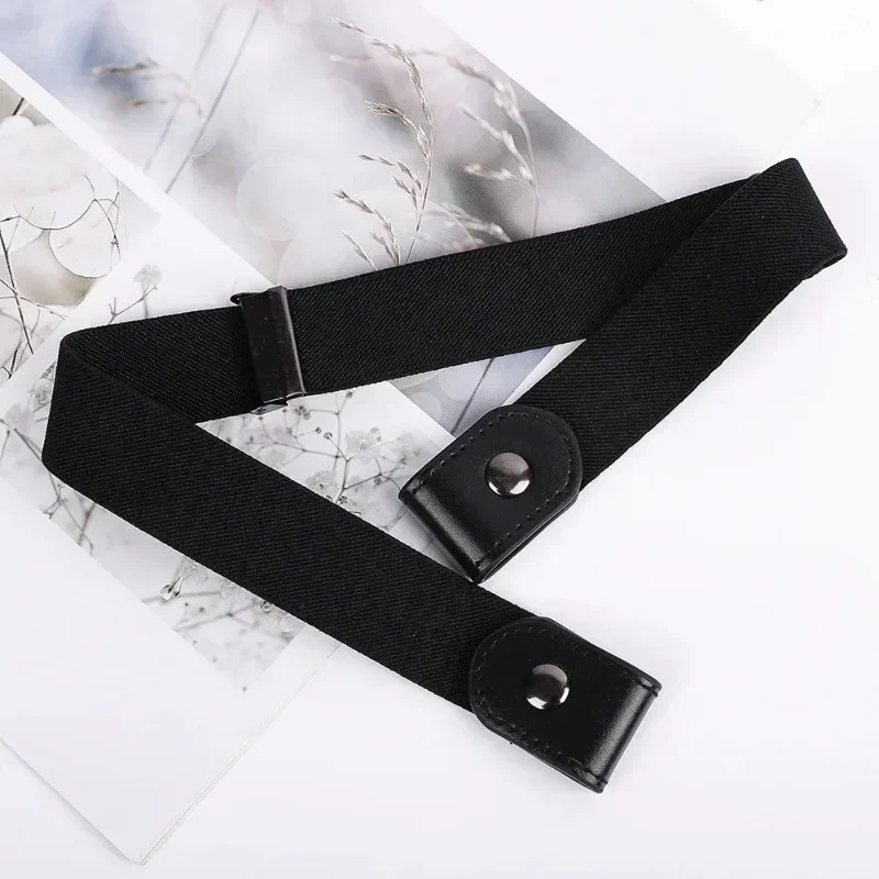 AliExpress Buckle-Free Elastic Canvas Belt, view 4