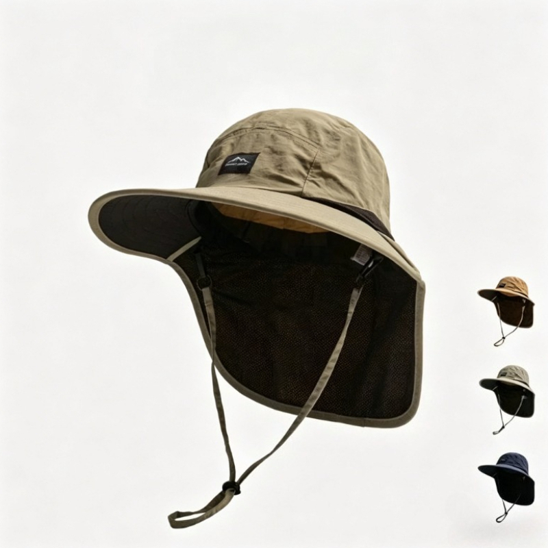 AliExpress Unisex Wide-Brim Quick-Dry Bucket Hat