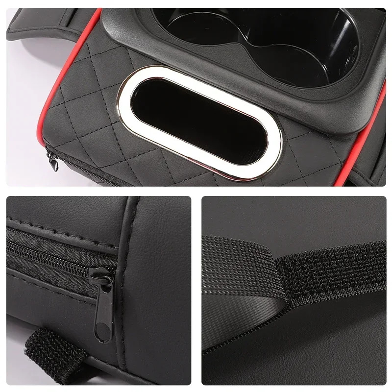 AliExpress Car Armrest Storage Box with Cup Holder, view 5