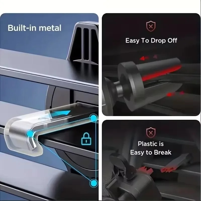AliExpress Gravity Car Phone Holder for Spiral Air Vents, view 5