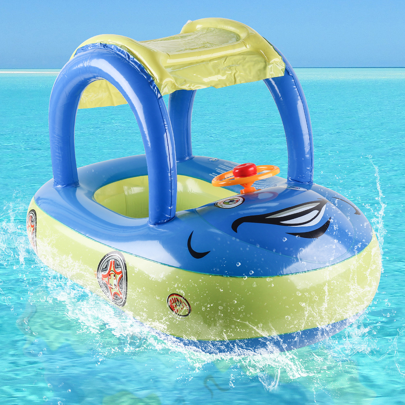 AliExpress Inflatable Car-Shaped Pool Float