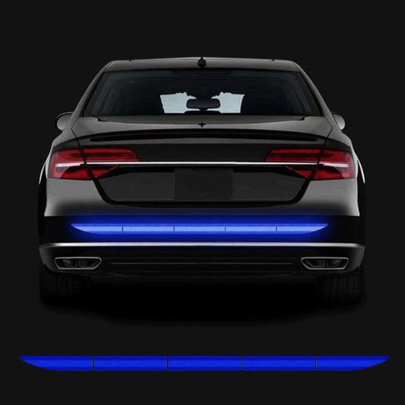 AliExpress Car Sticker Reflective Warning Safety Tape Anti Collision Warning Reflective Sticker for Automobile Trunk Night Reflective, view 4