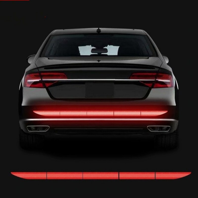 AliExpress Car Sticker Reflective Warning Safety Tape Anti Collision Warning Reflective Sticker for Automobile Trunk Night Reflective, view 6
