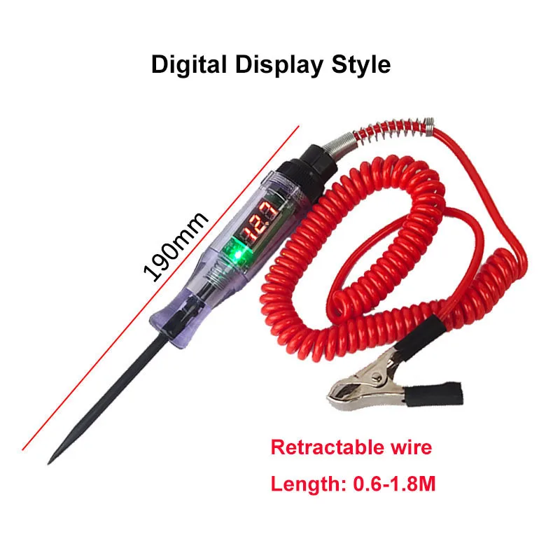 AliExpress 6V-24V Auto Voltage Test Pen with Probe, view 3