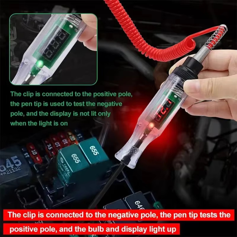 AliExpress 6V-24V Pen-Style Automotive Circuit Tester, view 2