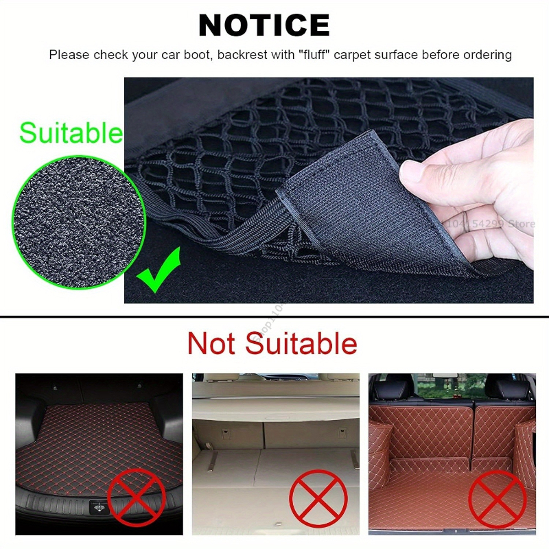AliExpress Car Trunk Mesh Organizer Net, view 6